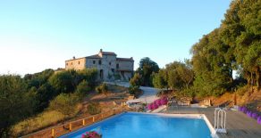 “The Castle” in a wildlife park, panorama view, swimming pool – Micciano, Pomarance, Pisa